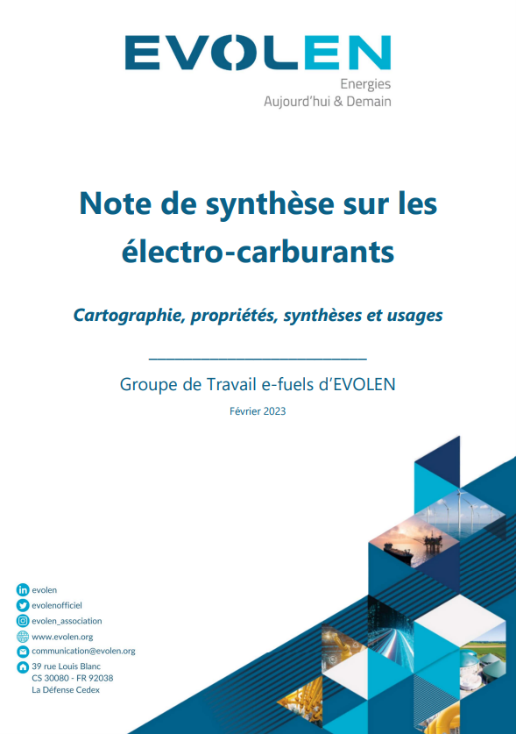 Note des synthèse e-fuel