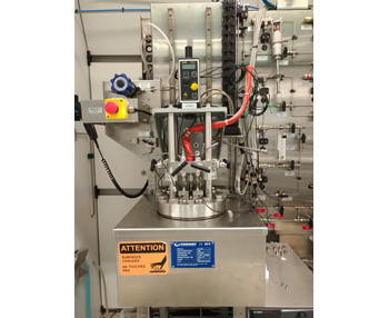 Réacteur instrumenté pour tests jusqu'à 100 bar / 200 °C
