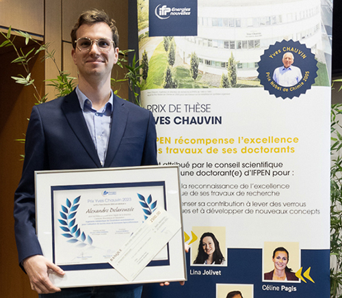 Prix Yves Chauvin 2023 : rencontre avec le lauréat, Alexandre Delarouzé