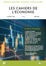 Couverture - Cahier Economie n°141