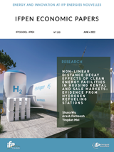 Couverture - IFPEN Economic Papers n°150