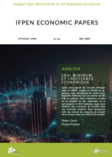 Couverture - IFPEN Economic Papers n°154