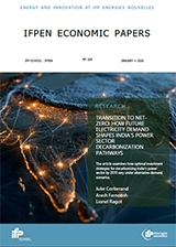 Couverture - IFPEN Economic Papers n°161
