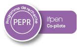 Logo d'IFPEN en tant que co-pilote du PEPR