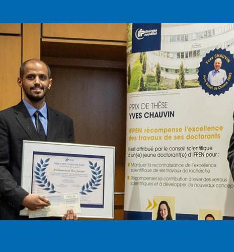 Prix Yves Chauvin 2024 : rencontre avec le lauréat, Mohammed Bin Jassar