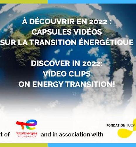 Des capsules vidéo pour s’engager dans la transition énergétique