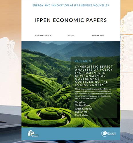 IFPEN Economic Papers n° 158 - "Synergistic effect analysis of policy instruments in environmental governance considering the social context"