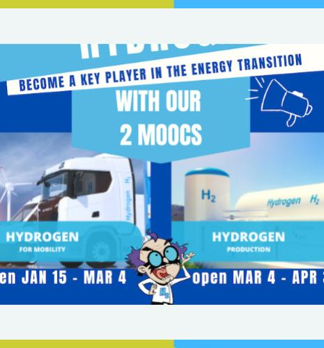 Démarrez l’année 2024 en force avec nos MOOCs sur l’hydrogène !