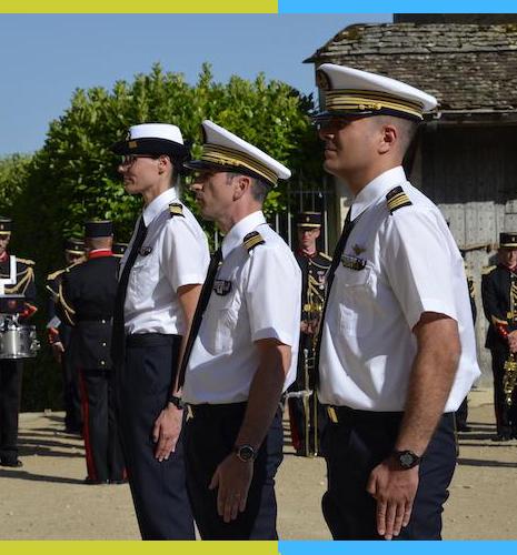 Cérémonie de remise des galons aux ingénieurs militaires du SEO