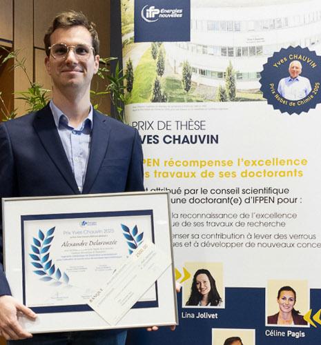 Prix Yves Chauvin 2023 : rencontre avec le lauréat, Alexandre Delarouzée