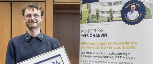 Prix Yves Chauvin 2025 : rencontre avec le lauréat, Nicolas Fintzi