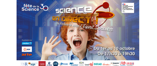 Fête de la Science 2021 - Retrouvez nos chercheurs en replay !