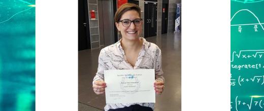 Le prix de thèse Innovation de la SCF IDE remis à Sophie Bernadet 
