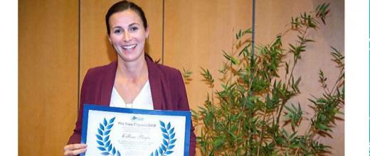 Le prix Yves Chauvin 2019 remis à Céline Pagis pour ses travaux en chimie des matériaux et catalyse 