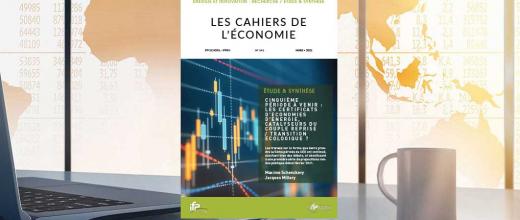 Les Cahiers de l’économie n°141 - "Cinquième période à venir : les Certificats d’Economies d’Energie, catalyseurs du couple Reprise / Transition Ecologique ?"