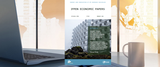 IFPEN Economic Papers n°165 - "Market-Based deployment of Engineered Carbon Dioxide Removal Technologies in Europe"