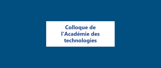 Réponse de la chimie industrielle aux défis des 30 prochaines années : RDV au colloque de l'Académie des technologies 