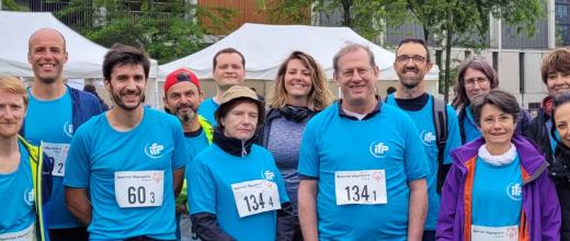 IFPEN sur le podium de la course solidaire pour le handicap mental