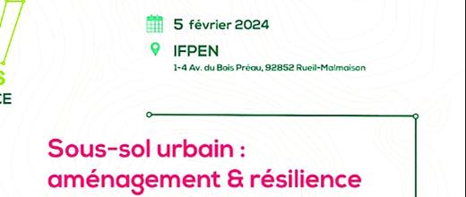 Sous-sol urbain : aménagement & résilience