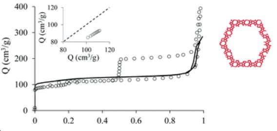 N2 adsorption-hollow zeolite